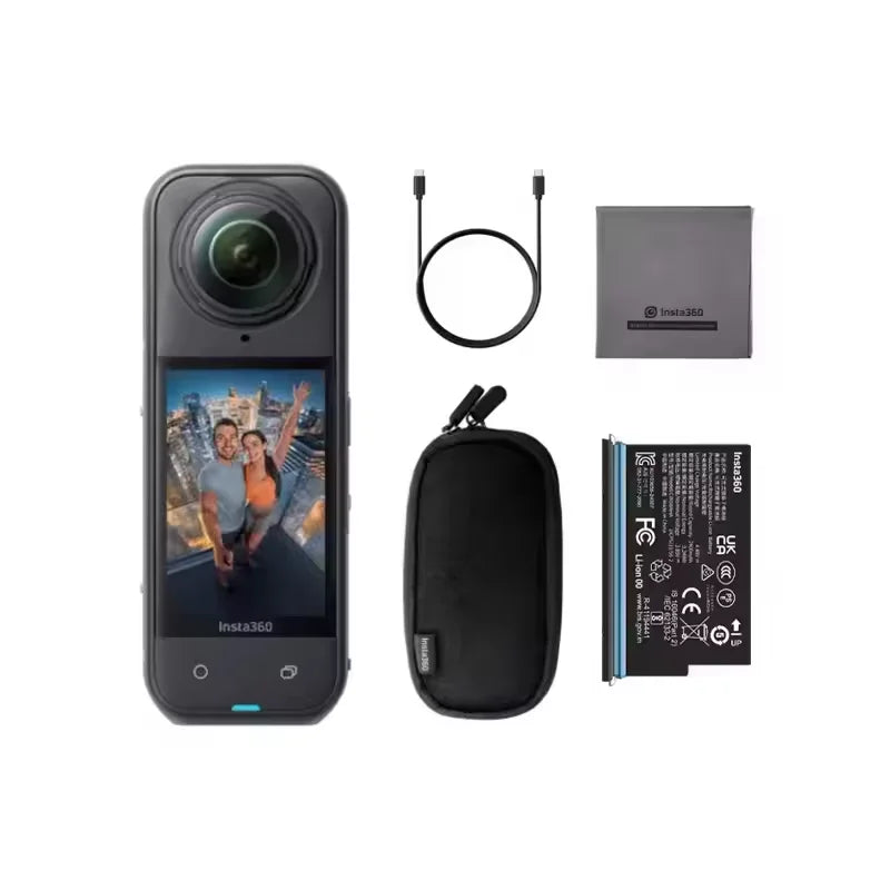 Insta360 X5 8K 360 Camera Featuring Advanced Dual Lens Technology
