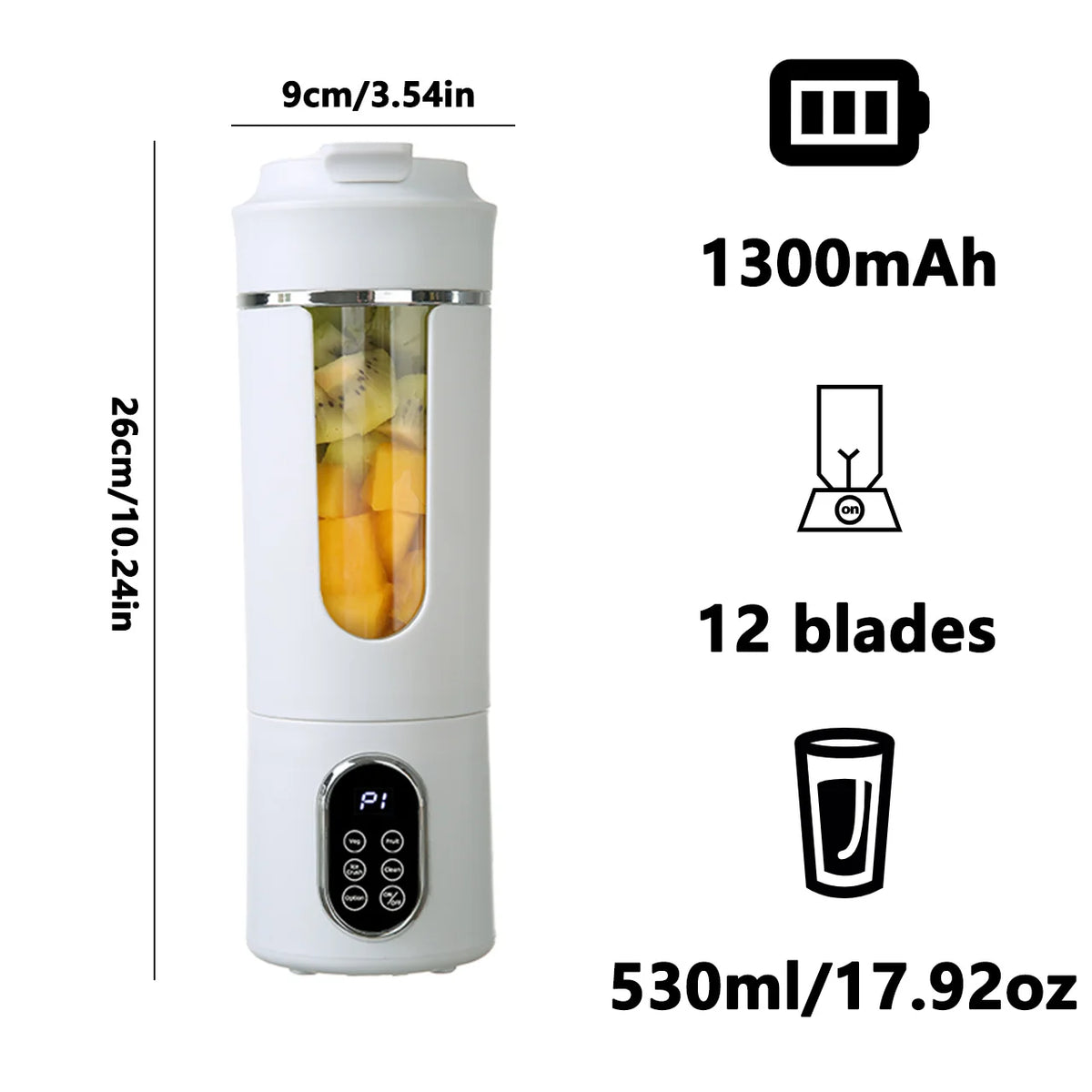 CREAROMA Portable Juice Blender For Smoothies And Shakes