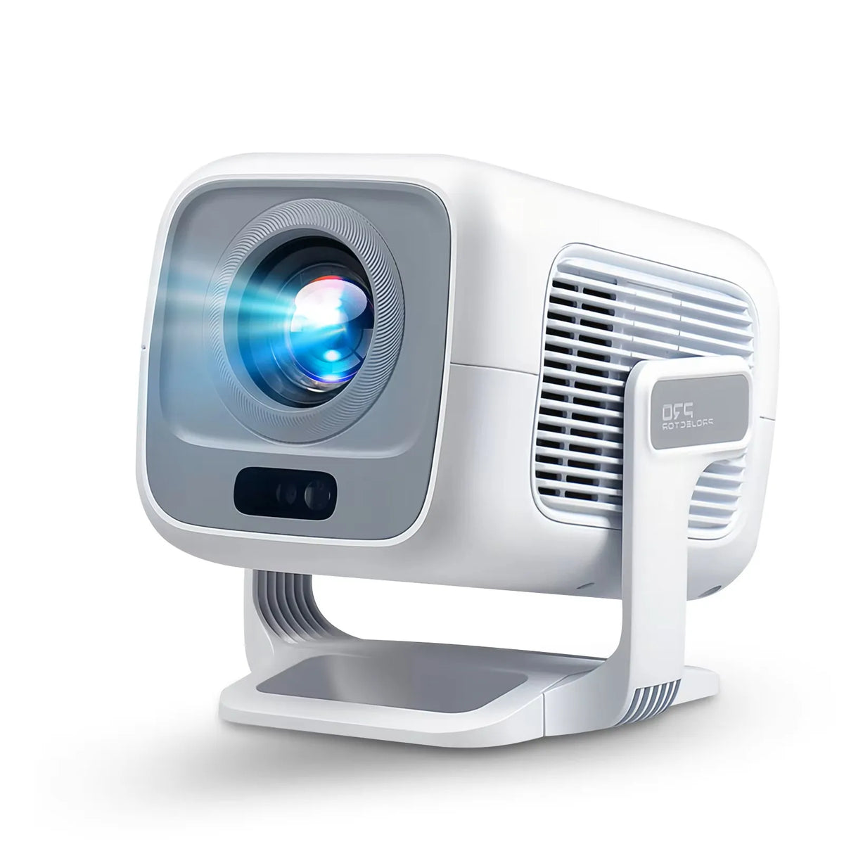 Portable Android Projector Auto Keystone WiFi 6 Bluetooth Streaming 1080P 4K Support