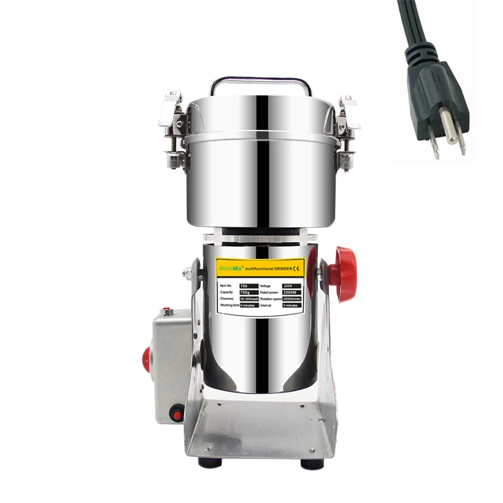 Biolomix Electric Grain And Spice Grinder For Coffee And Herbs