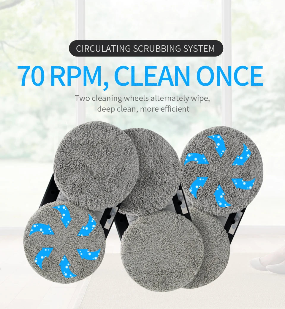 PuRuikai Automatic Window Cleaning Robot With Remote Control
