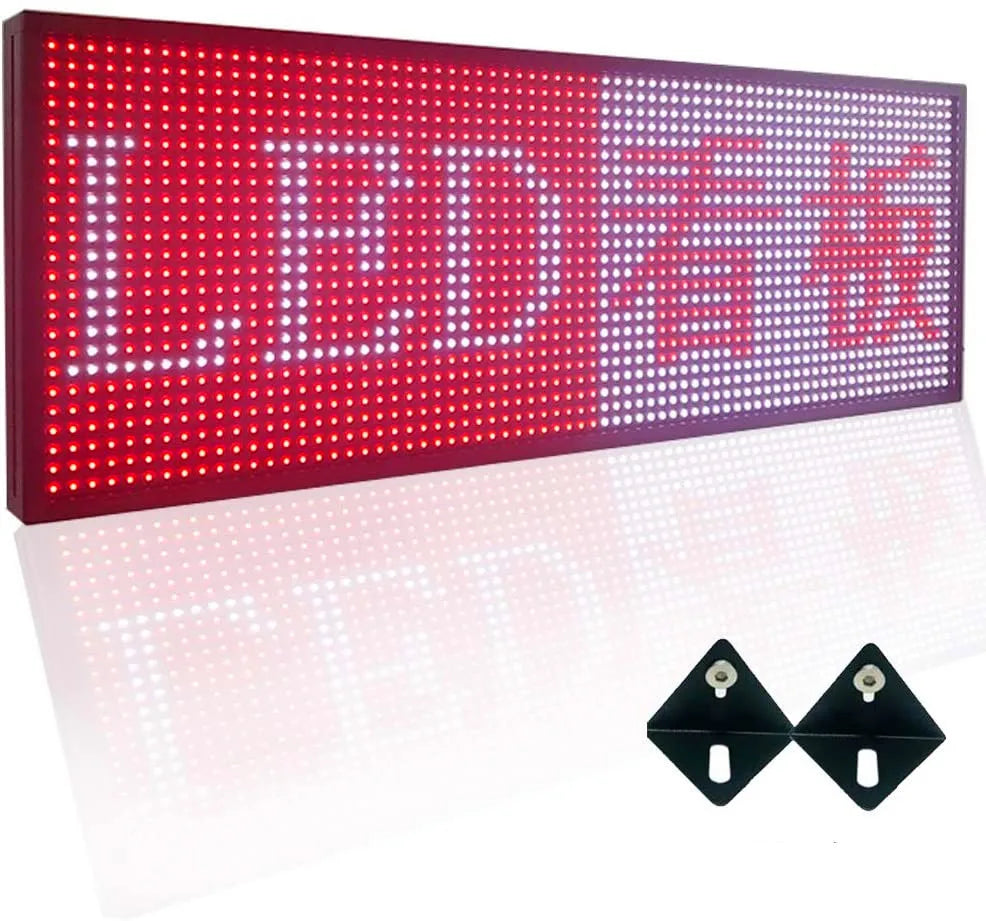 CHENGXIANGUANGDIAN WiFi Programmable P10 RGB Outdoor LED Scrolling Display Sign