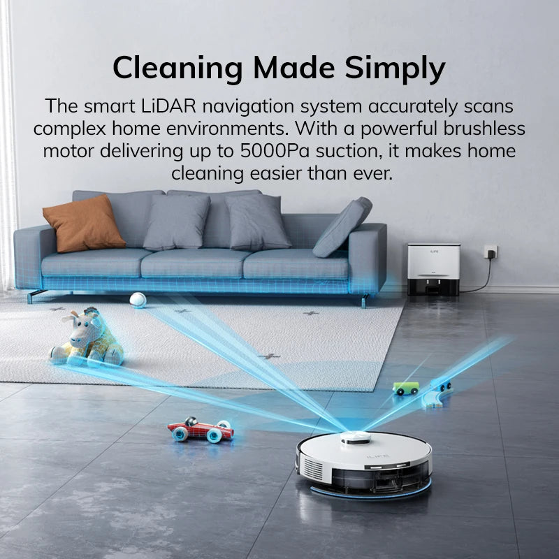 ILIFE A30 Pro Robot Vacuum and Mop With Self Emptying