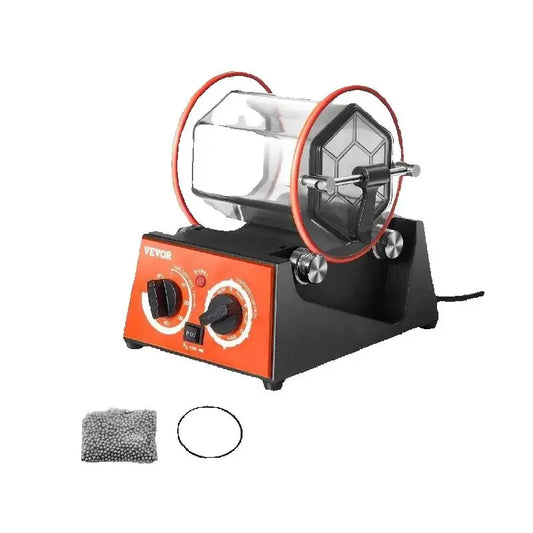 SucceBuy Rotary Tumbler Jewelry Polishing Machine For DIY Finishing