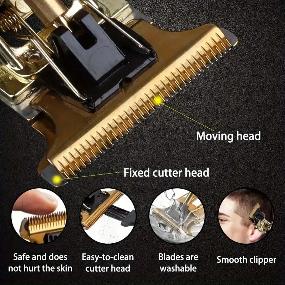 Professional Rechargeable Hair Clipper And Beard Trimmer For Men