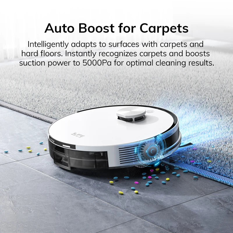 ILIFE A30 Pro Robot Vacuum and Mop With Self Emptying