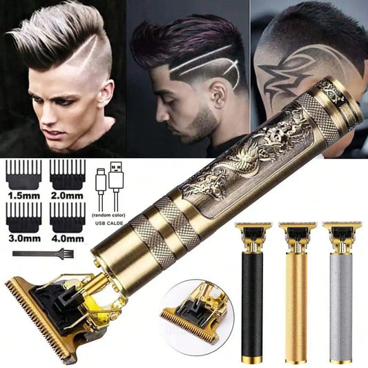 Professional Rechargeable Hair Clipper And Beard Trimmer For Men