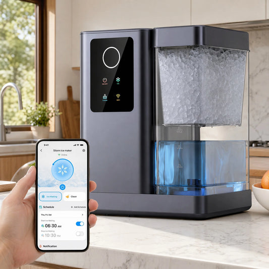 PHILERGO Nugget Ice Maker With App And Voice Control
