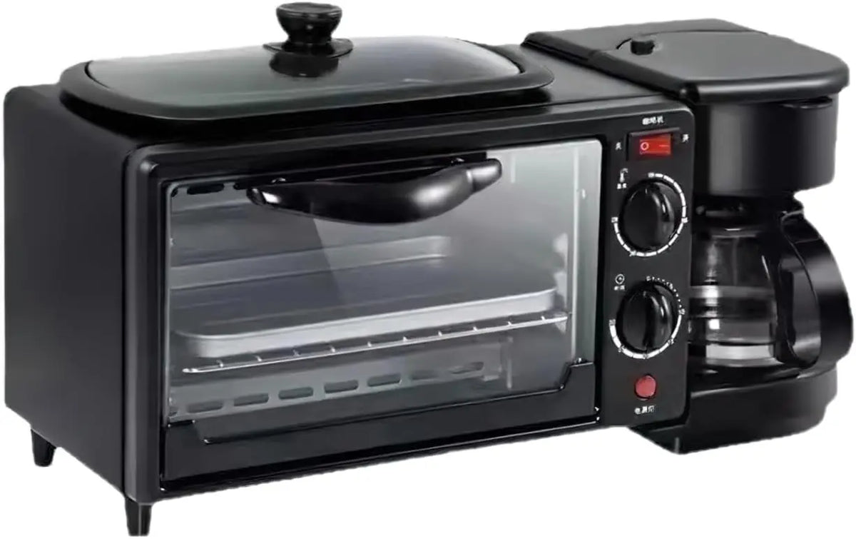 3 In 1 Breakfast Station Oven Coffee Maker And Skillet