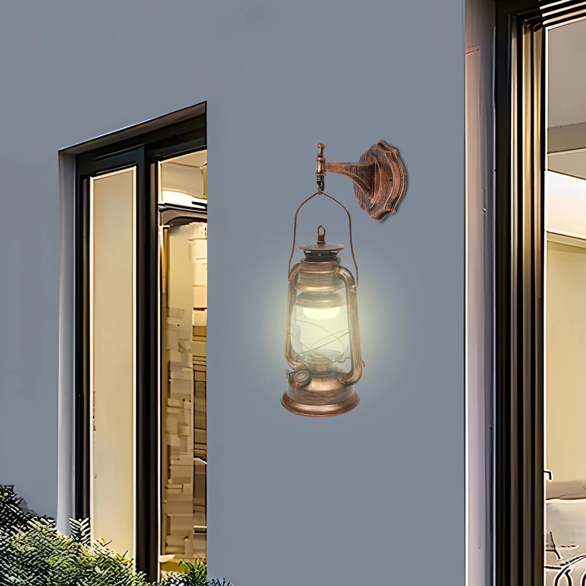 Bymaocar Antique Outdoor Wall Lantern For Home And Garden Lighting
