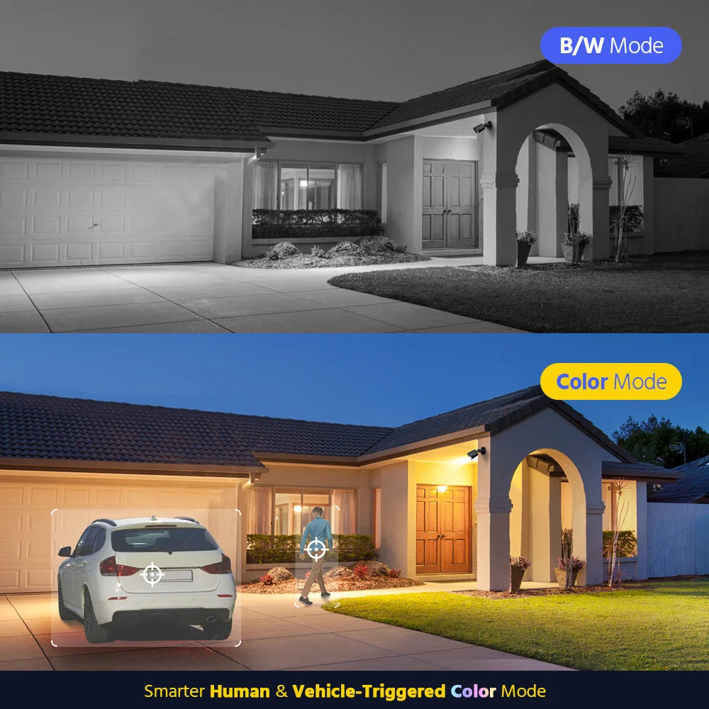 ANNKE 3K Dual Light Audio Bullet Security Camera With Microphone