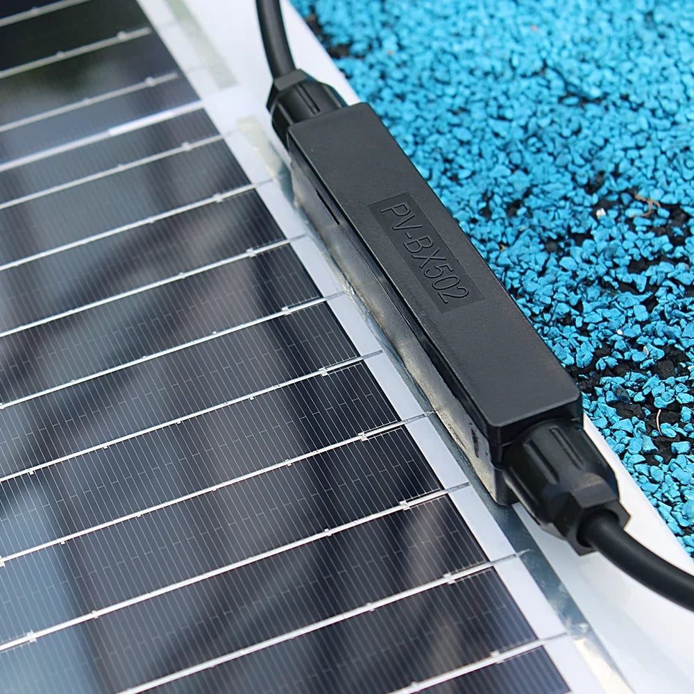 100W Flexible Monocrystalline Solar Panel Waterproof for Car Boat Home 12V Battery Charger