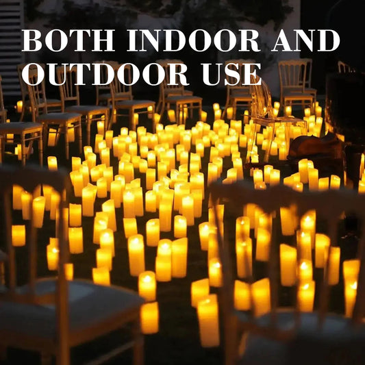 Waterproof Flameless LED Candle Lights For Parties And Gatherings