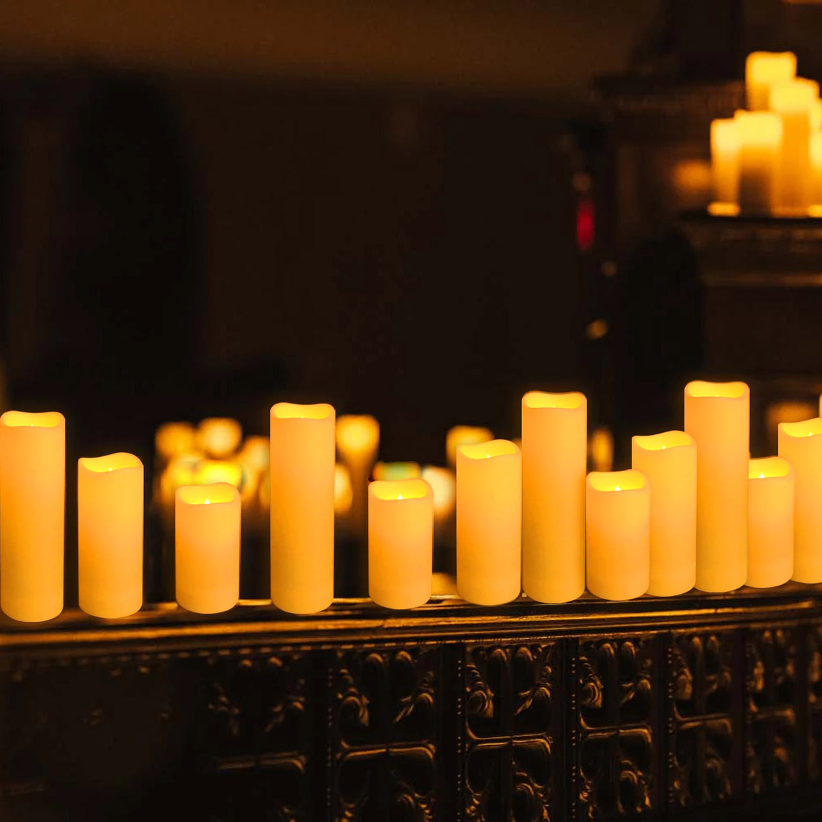 Waterproof Flameless LED Candle Lights For Parties And Gatherings
