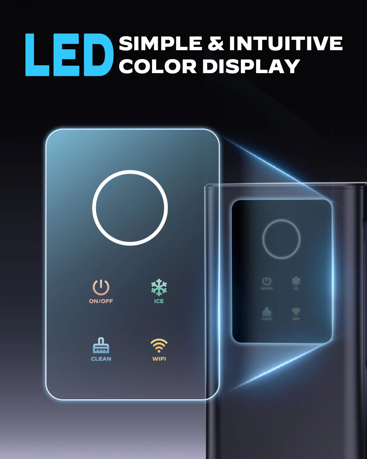 PHILERGO Nugget Ice Maker With App And Voice Control