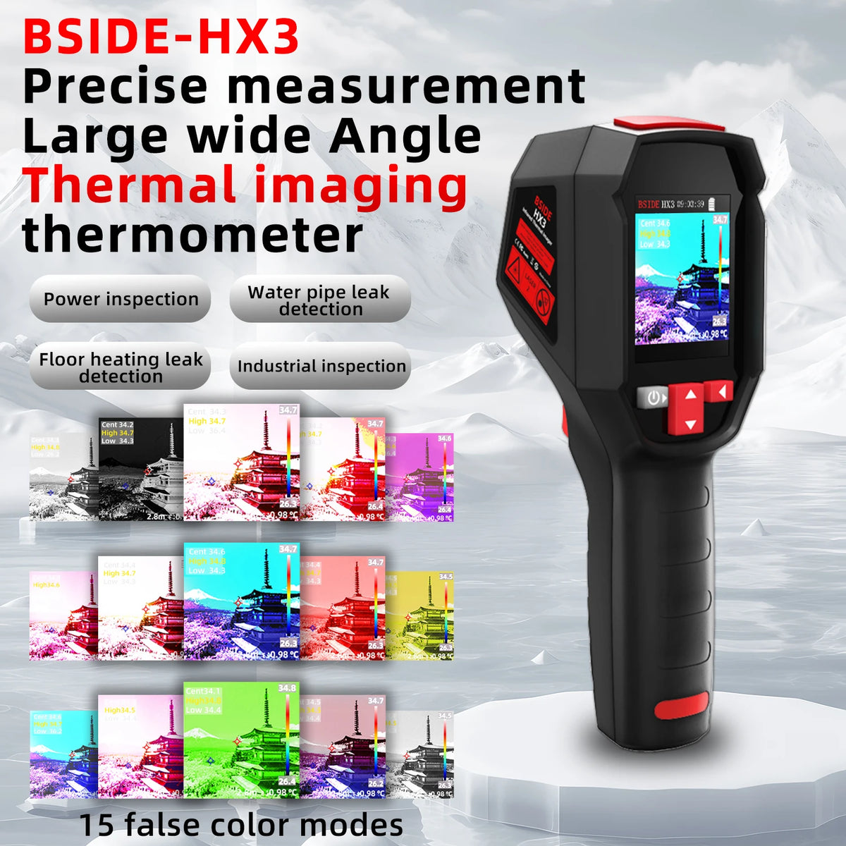 BSIDE HX3 Smart Portable Thermal Imager With PC Analysis