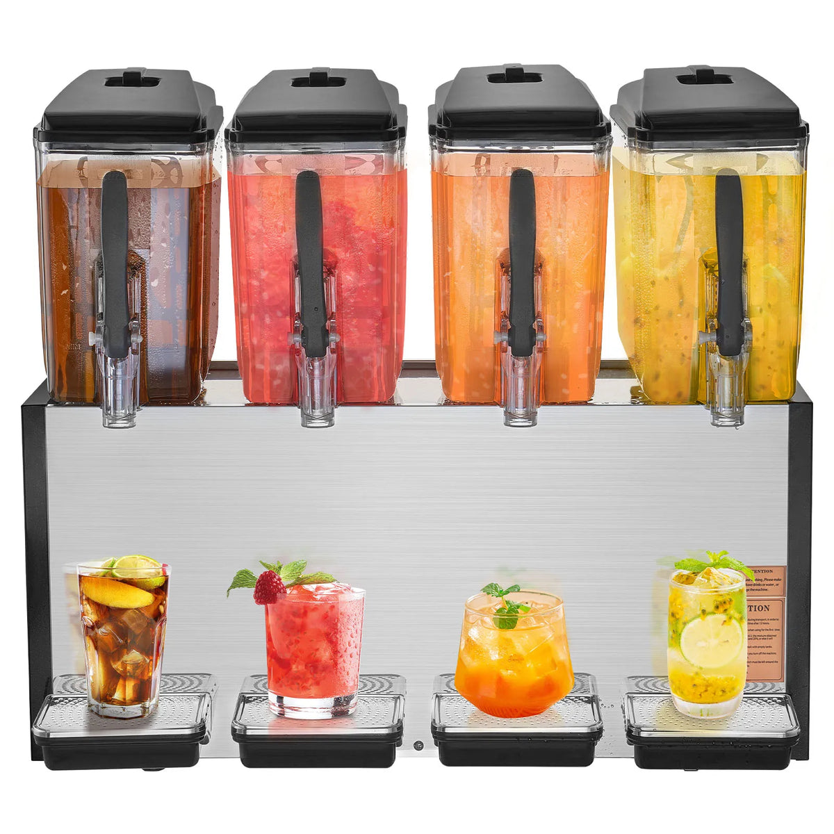 SucceBuy Commercial Beverage Dispenser For Iced Tea And Juice Machine