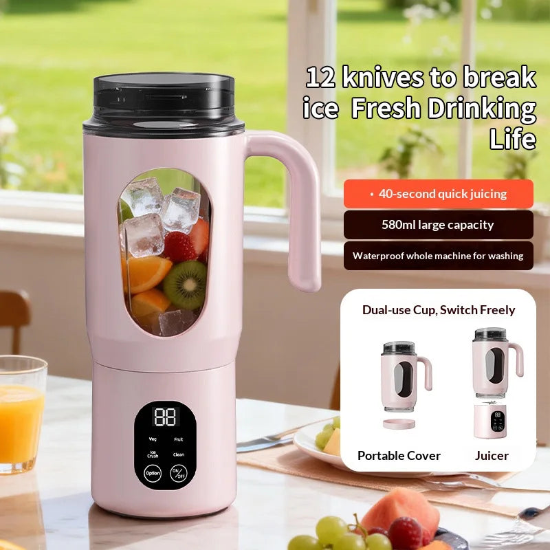 CREAROMA Portable Rechargeable Blender For Smoothies And Juices
