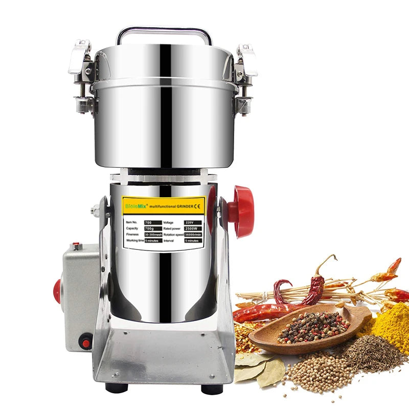 Biolomix Electric Grain And Spice Grinder For Coffee And Herbs