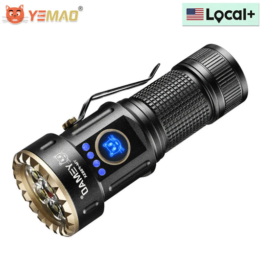 YEMAO F337X Rechargeable LED Flashlight for Camping and Outdoor Use