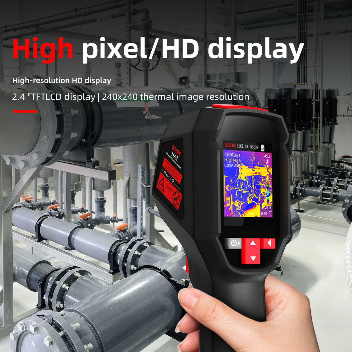 BSIDE HX3 Smart Portable Thermal Imager With PC Analysis