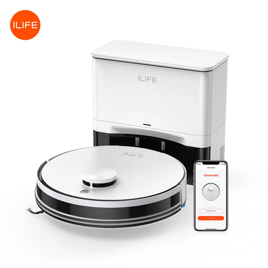 ILIFE A30 Pro Robot Vacuum and Mop With Self Emptying