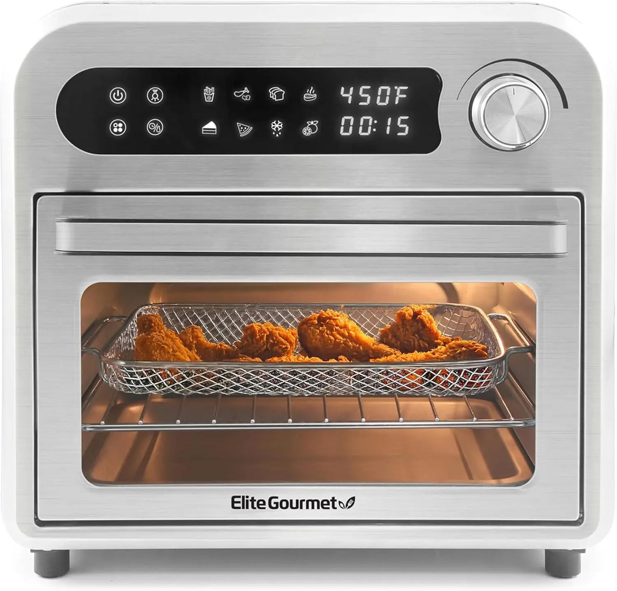 Programmable Air Fryer Convection Oven With Multiple Cooking Functions