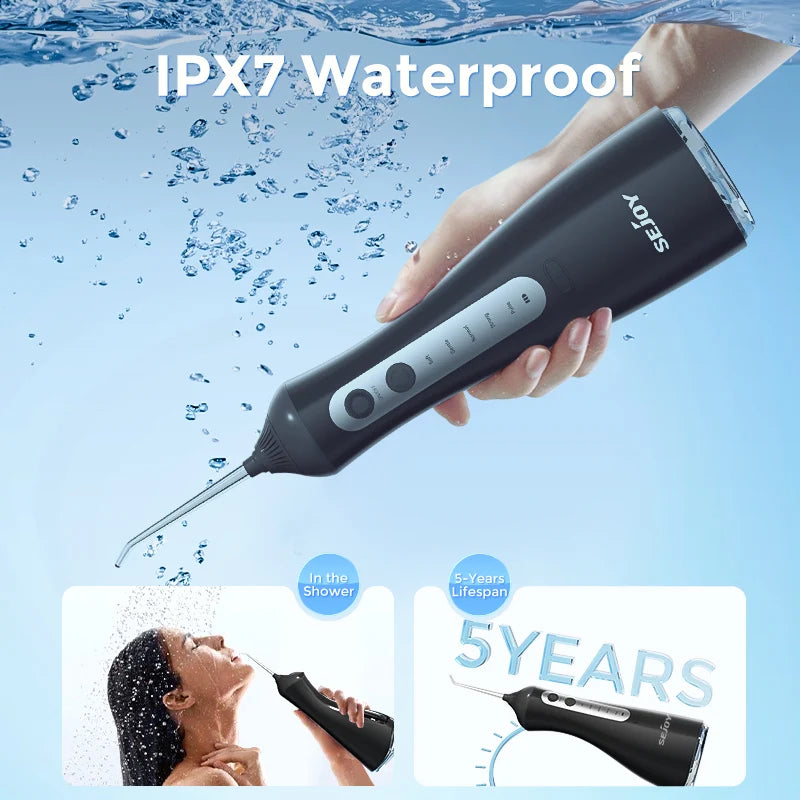 Sejoy Cordless Water Flosser For Effective Oral Cleaning