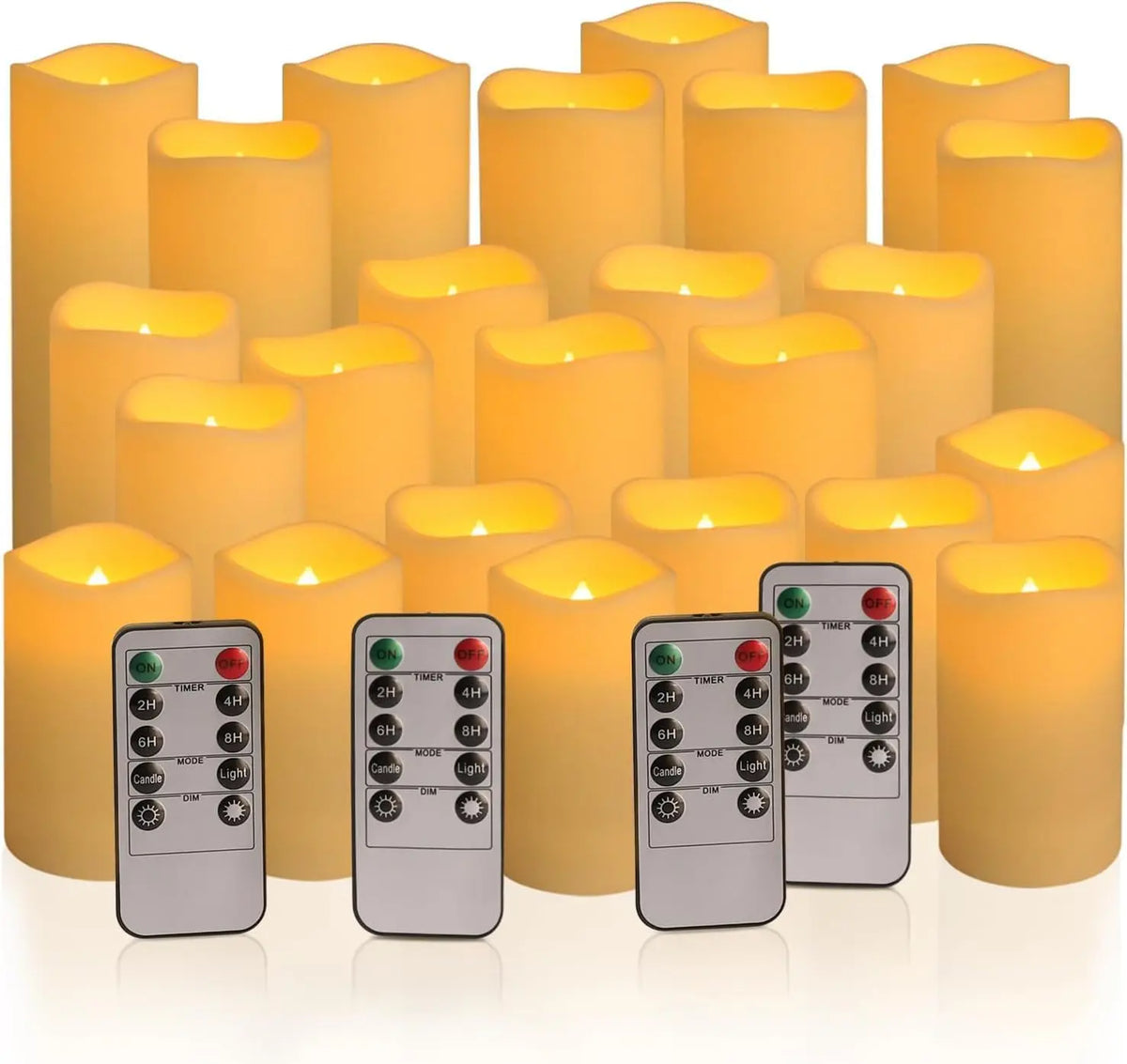 Waterproof Flameless LED Candle Lights For Parties And Gatherings