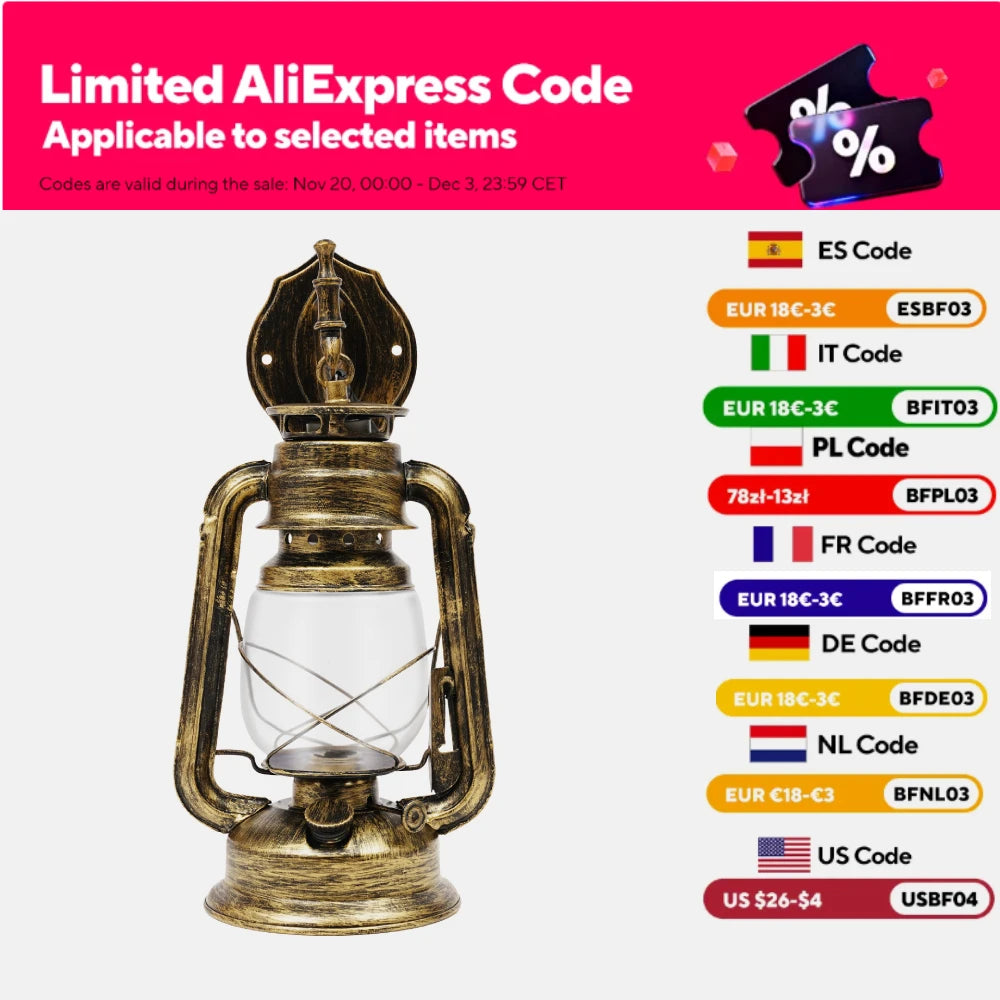 Bymaocar Antique Outdoor Wall Lantern For Home And Garden Lighting